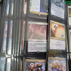 20 Fancy Pages Fun COMMANDER Cards Collection in Binder. And 1,000 Bulk MTG Lot - Image 4