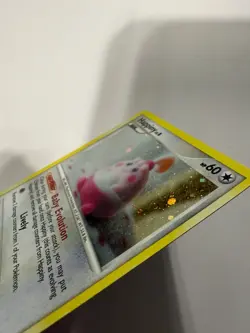 Happiny 14/17 Cosmos Holofoil Pop 8 Rare Pokemon Card 2008 Promo - MP - Image 2