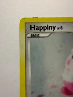 Happiny 14/17 Cosmos Holofoil Pop 8 Rare Pokemon Card 2008 Promo - MP - Image 3