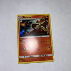 Pokemon Card Delphox Forbidden Light Holo Rare 17/131 Near Mint - Image 1