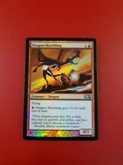 1x Dragon Hatchling | FOIL | M14 Magic 2014 | MTG Magic Cards - Image 5