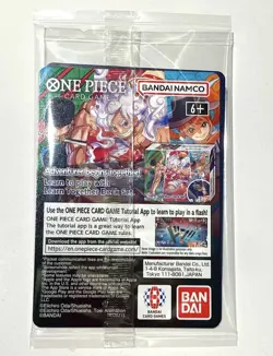 One Piece Luffy P-055 Rutgers Basketball Promo Card US VOYAGE SEALED MINT RARE - Image 2