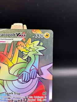 Pokemon TCG Dracozolt VMAX Rainbow Secret Rare Card 210/203 Evolving Skies - Image 4