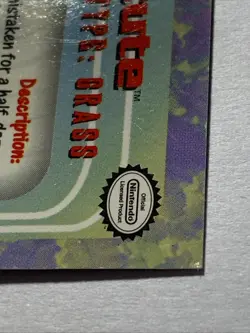 EXEGGCUTE #102 Pokemon Card TCG FOIL Topps TV Animation - Image 3
