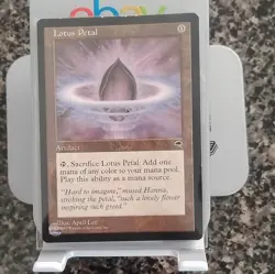 Magic: The Gathering Lotus Petal Artifact Regular April Lee English Card Stock - Image 1