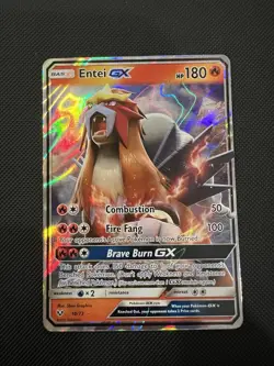 Entei GX 10/73 Holo - TCG Pokemon Card - Image 1
