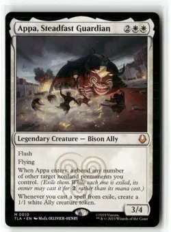 Avatar: The Last Airbender Magic: The Gathering Appa, Steadfast Guardian NM MTG - Image 1