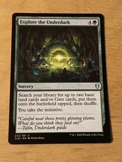 MTG Explore the Underdark 232/361 CLB NM - Image 1