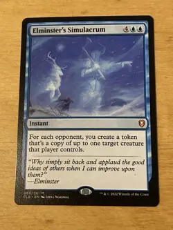 Elminster's Simulacrum NM - CLB Battle for Baldur's Gate MTG - Image 1