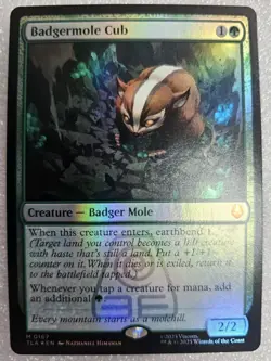 Badgermole Cub Avatar: The Last Airbender Foil 0167 - Image 1