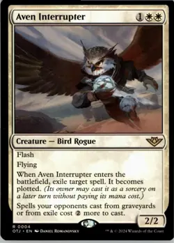 Aven Interrupter R Outlaws of Thunder Junction 4 NM MTG x1 - Image 1