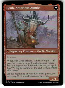 Grub, Storied Matriarch 105 NM Foil MTG Lorwyn Eclipsed Magic - Image 2