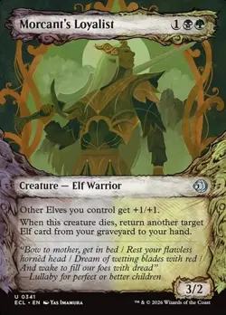 Morcant's Loyalist - Foil Showcase ECL NM MTG - Image 1