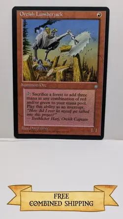 Orcish Lumberjack Ice Age Regular - Image 1