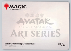 Trusty Boomerang Art Series 25 - MTG Avatar: The Last Airbender TLA - Image 2