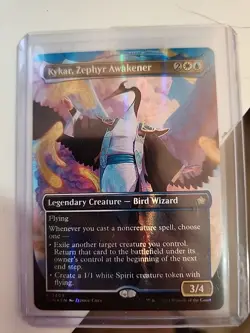 Kykar, Zephyr Awakener (Borderless) (Mana Foil) Foundations Foil - Image 1