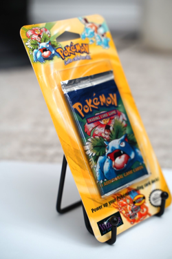 Pokemon 1999 WOTC Base Set Unlimited Booster Blister Pack Venusaur Vintage - Image 4