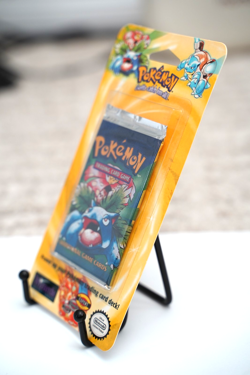 Pokemon 1999 WOTC Base Set Unlimited Booster Blister Pack Venusaur Vintage - Image 5