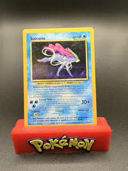 Suicune 27/64 Neo Revelation Non Holo Rare 2000 Vintage Pokemon TCG - MP Marked - Image 1