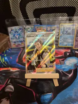 Pokemon TCG Professor's Research Holo Ultra Rare Card Pokemon Go 078/078 - Image 2
