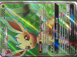 1x Leafeon GX - 139/156 - Full Art Ultra Rare Lightly Played Pokemon SM05 - Ultr - Image 1