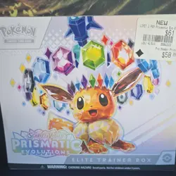Pokemon Elite Trainer Box Prismatic Evolutions Scarlet & Violet Eevee ETB - Image 1