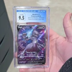 Pokemon Mewtwo V SWSH229 Black Star Promo Holo CGC 9.5 Sword & Shield - Image 1