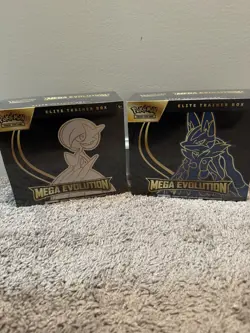 Pokemon Mega Evolution ETB Set 2 Sealed Lucario Gardevoir ships fast - Image 1