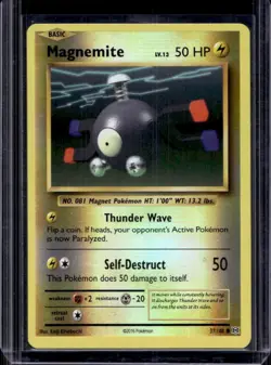 2016 Pokemon XY Evolutions Magnemite Reverse Holo #37/108 - Image 1