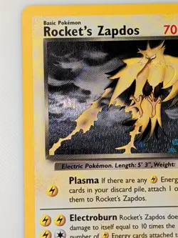Rocket's Zapdos Holo - Pokemon Gym Challenge 15/132 - Image 3
