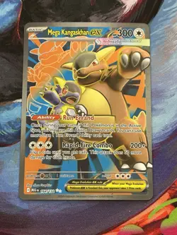 Mega Kangaskhan ex 164/132 Pokemon TCG Mega Evolution Base Full Art Holo (MINT) - Image 1
