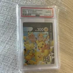 Pokemon Pikachu V-Union 026/028 25th Anniversary Holo PSA 10 Japanese - Image 1
