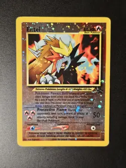 Pokemon Entei 34/53 Wotc Promo Reverse Holo - Image 1