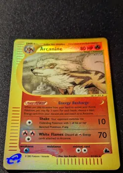 Pokemon SKYRIDGE - #3/144 Arcanine - Reverse Holo - ENG - Lightly Played+ - Image 4