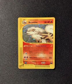 Pokemon SKYRIDGE - #H2/H32 Arcanine - Holo - ENG - Moderately Played - Image 3