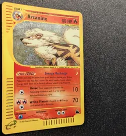 Pokemon SKYRIDGE - #H2/H32 Arcanine - Holo - ENG - Moderately Played - Image 5