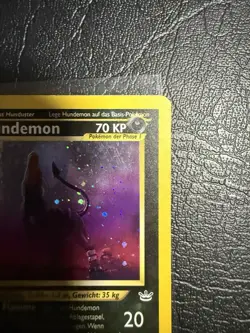 Pokemon TCG: Hundemon (Houndoom) (German) Holo Rare 08/64 Neo Revelation - Image 4
