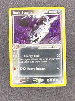 Pokemon Dark Steelix 10/109 Ex Team Rocket Returns 2004 (HP) - Image 1