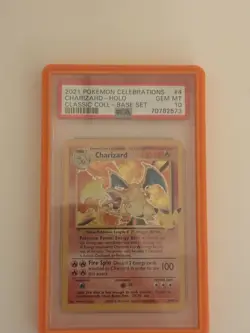 Pokemon Charizard 4/102 Celebrations Classic Collection Holo PSA 10 - Image 1