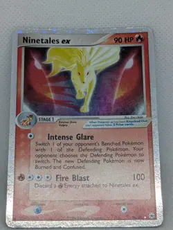 Ninetales ex 96/101 Hidden Legends Holo Rare Pokemon TCG Nintendo LP - Image 3