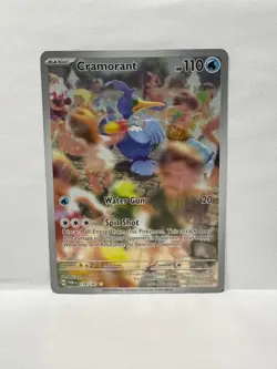Pokemon Twilight Masquerade Cramorant 176/167 Illustration Rare Full Art NM/M - Image 1