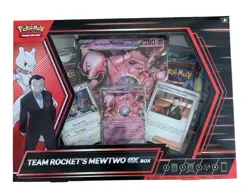 Pokemon TCG Destined Rivals - Team Rockets Mewtwo Ex Box - New & Sealed - Image 1