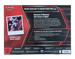 Pokemon TCG Destined Rivals - Team Rockets Mewtwo Ex Box - New & Sealed - Image 2