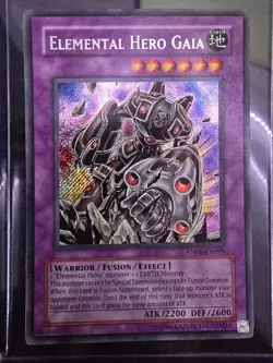 Elemental Hero Gaia (Secret Rare) Unlimited ANPR-EN099 NM - Image 1
