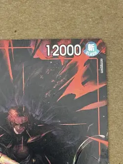 One Piece Shanks OP09-004 SR Alt Art (Emperors in the New World) English - Image 2