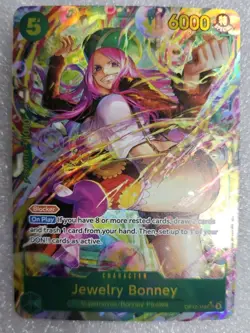 Jewelry Bonney OP12-118 Legacy of the Master 2025 Foil ENGLISH Alt Art SEC - Image 1