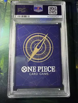 One Piece 2025 OP12-LEGACY of the Master #119 Bartholomew Kuma Alt Art PSA 10 - Image 2