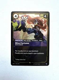 Riftbound League Of Legends TCG | Miss Fortune Buccaneer Alt Art | OGN 193a/298 - Image 1