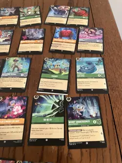 Disney Lorcana Misprint Miscut Error Cards Whispers Collector Lot 28 HTG Foil - Image 4