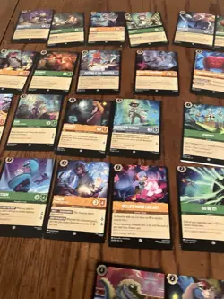 Disney Lorcana Misprint Miscut Error Cards Whispers Collector Lot 28 HTG Foil - Image 5